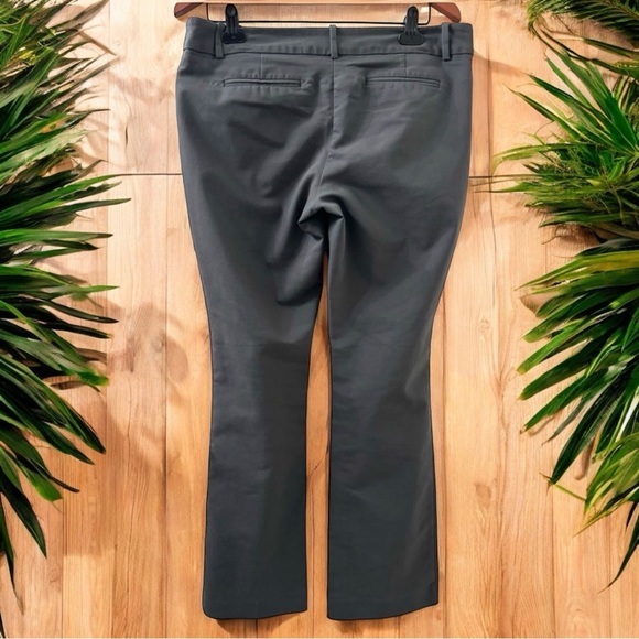 MOSSIMO Modern Flare Stretchy Gray Dress Pants - Size 12 - Picture 5 of 15